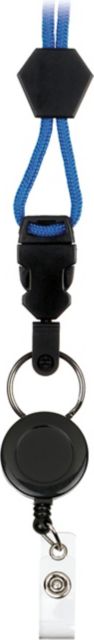 RETRACTABLE NECK LANYARD-ROYAL