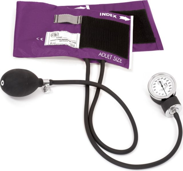 STANDARD ANERIOD SPHYGMOMANOMTER IN SLIDE PACK-PURPLE