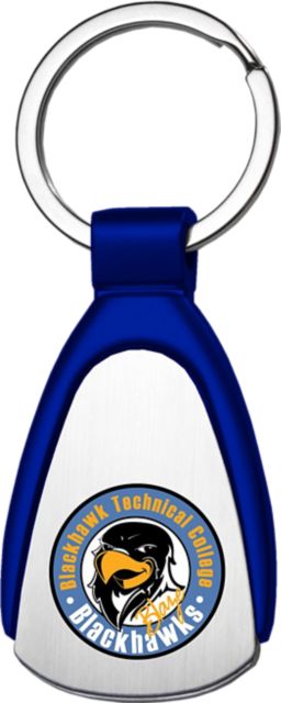 Blackhawk Technical College Tear Drop Key Tag