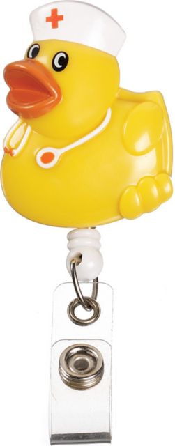 DELUXE RETRACTEZE ID HOLDER IN SLIDE PACK-YELLOW DUCK