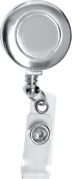 RETRACTEZE ID HOLDER IN POLY BAG-SILVER