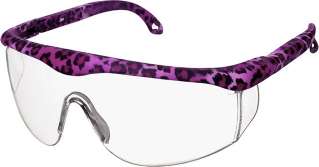 PRINTED FULL FRAME ADJUSTABLE EYEWEAR-LEOPARD PURPLE