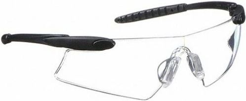 Safety Glasses Wrap Around Frame Black Arms