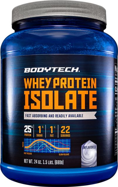 BodyTech  WHEY ISOLATE UNFLAVORED 1.5LB