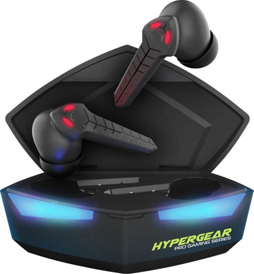 HyperGear CobraStrike True Wireless Gaming Earbuds, Black