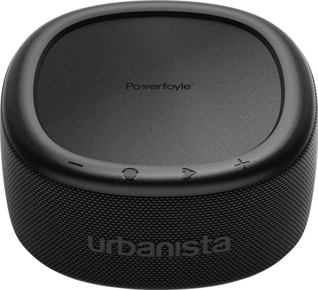 Urbanista Malibu Solar Bluetooth Speaker, Midnight Black