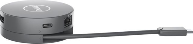 Dell 6-in-1 USB-C Multiport Adapter, Gray - ONLINE ONLY