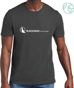 Blackhawk Technical Allmade Dark Organic Cotton Tee BTC Logo - ONLINE ONLY
