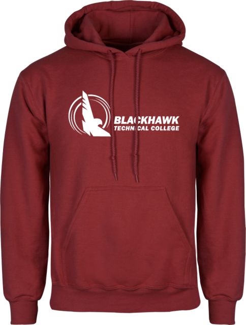 Blackhawk Technical Cardinal Fleece Hoodie BTC Right Logo - ONLINE ONLY