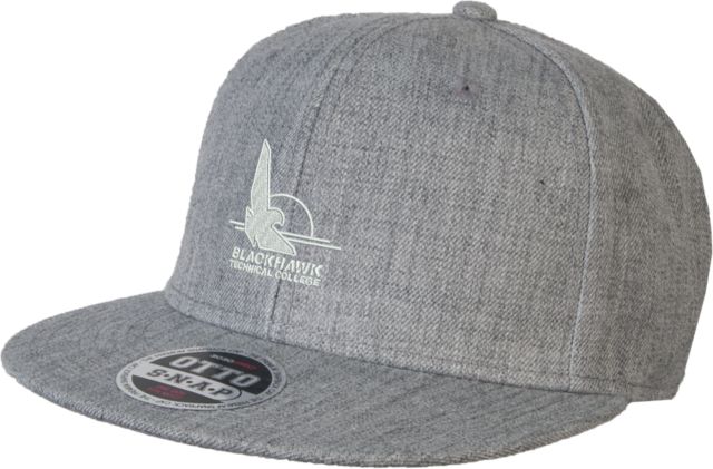 Blackhawk Technical Wool Blend Flat Bill Snapback Hat Official Artwork - ONLINE ONLY