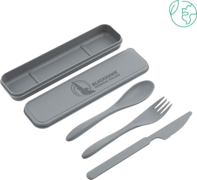 Blackhawk Technical Bamboo Fiber Cutlery Set BTC Right Logo Engraved - ONLINE ONLY