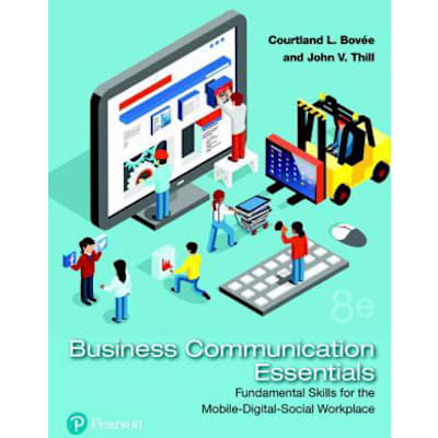 Business Communication Essentials (w/ 2019 Mylab Business Communication with Pearson EText Acc)