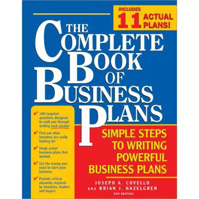 Complete Book of Business Plans