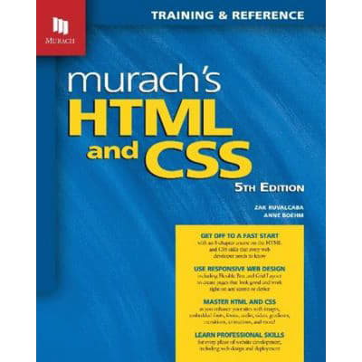Murach's HTML &amp; CSS (6th Edition)